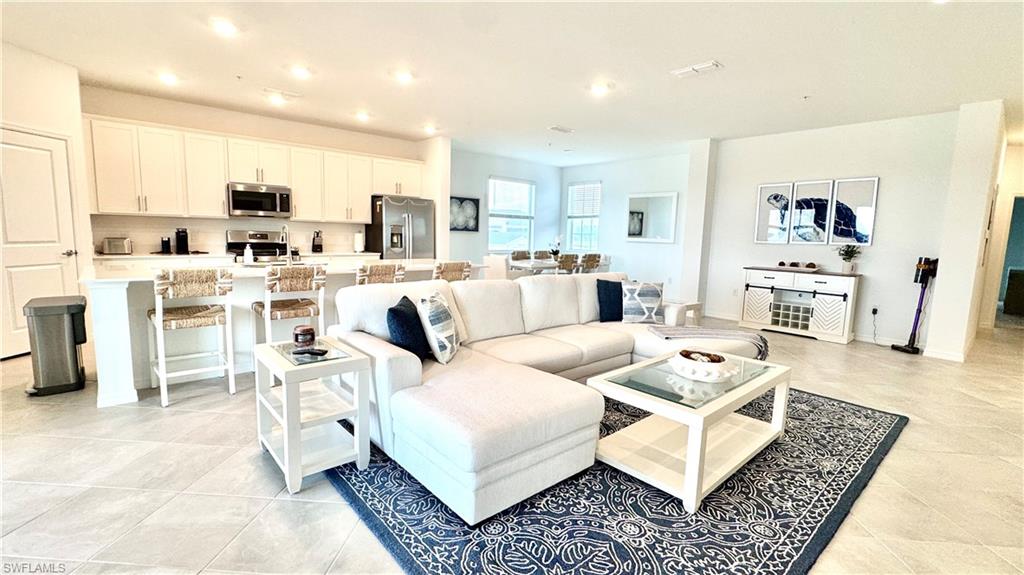 Great room from the living side