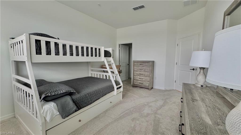 Bunk room with twin-over-full bunk bed